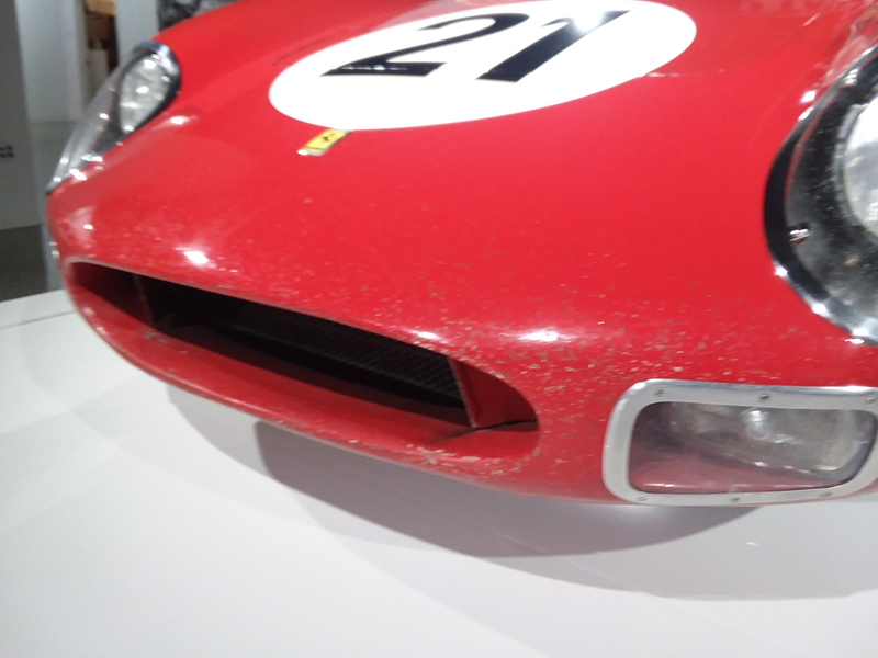 Because race car! Nice to see cars that were actually used for something other than art.